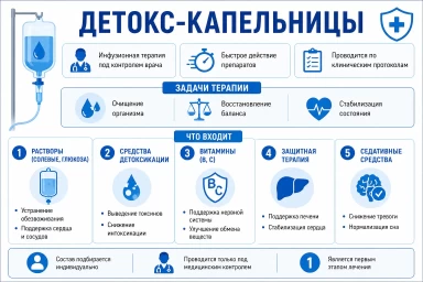 Капельница от наркотиков на дому в Городище