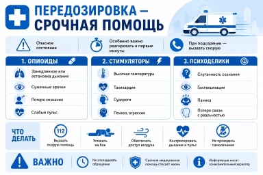 Помощь при передозировке в Городище