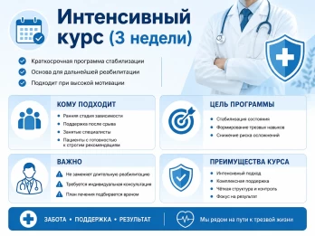Реабилитация за 21 день в Городище